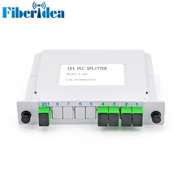 1x4 zásuvný PLC splitter