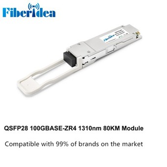 100 GBASE ZR4 QSFP28 80KM LC DDM