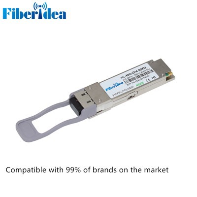 Vysielač a prijímač 40G QSFP+ ZR4 80KM