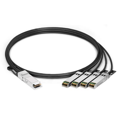 Kompatibilná kvalitná kvalita 1 0 0g QSFP28 až 4 x 25G SFP28 Pasívne priame pripojenie kábla meďnatého 0,5 m -5 m